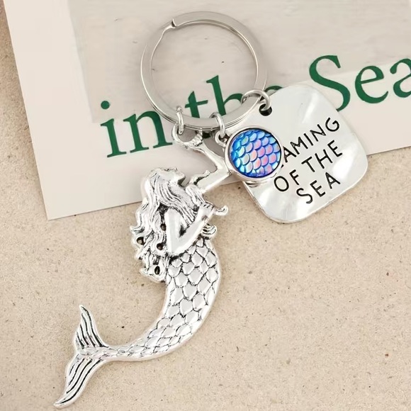 Mermaid Key Ring/Bag charm “Dreaming of the Sea” NEW - Picture 5 of 5